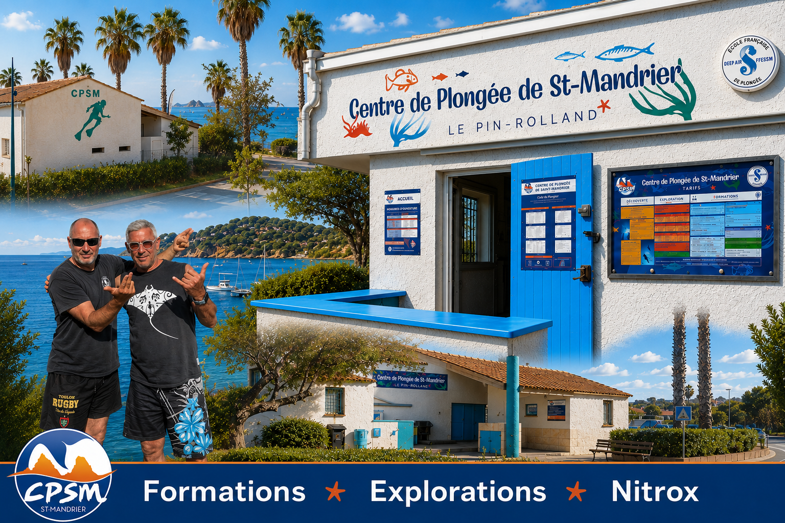 Centre de Plong&eacute;e &agrave; Saint Mandrier - club plongee de saint mandrier a Toulon